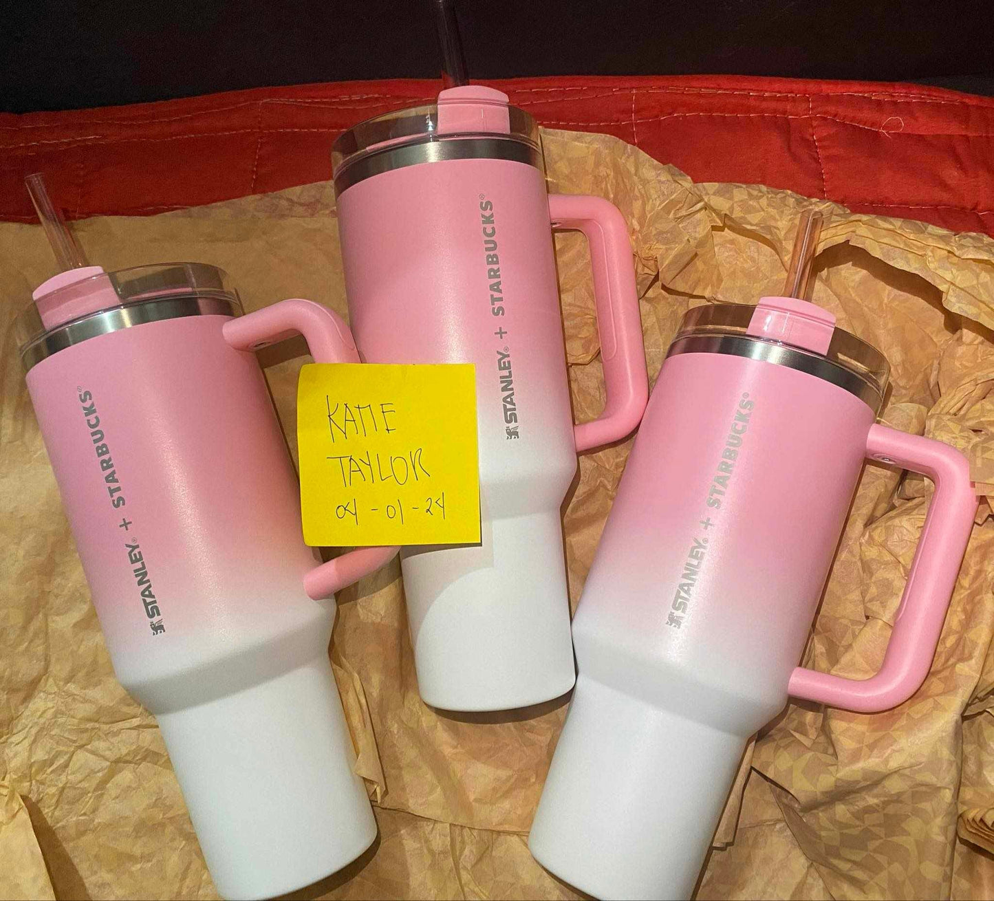 Sweet Pink / Peach Blossom Stanley Starbucks Philippines Exclusive - PREORDER- April Release
