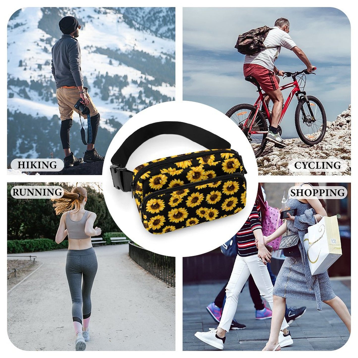 Sunflowers Fanny Pack- PREORDER