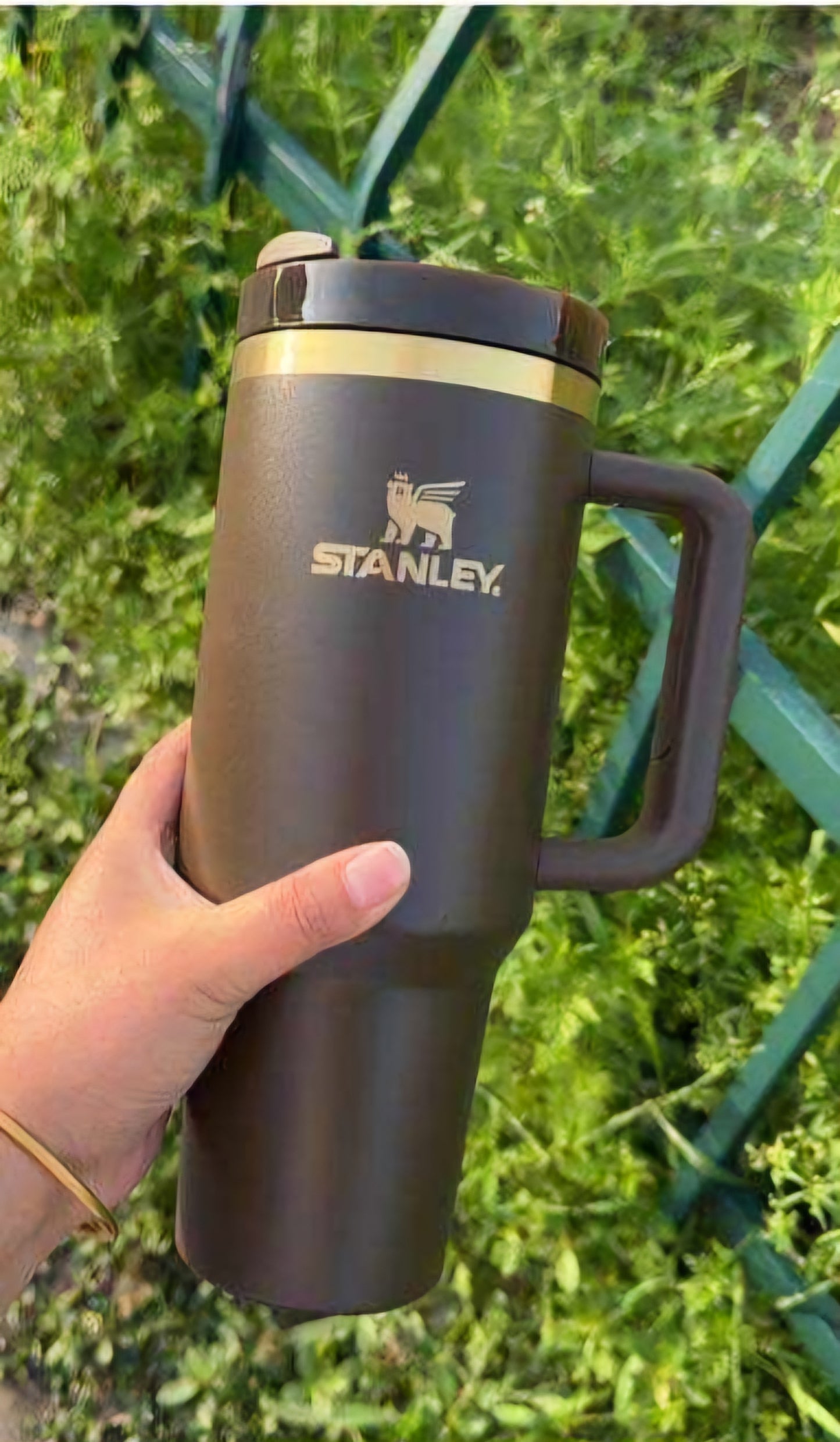 40 Ounce Chocolate Gold Tumbler - 2 to 3 WEEK ETA