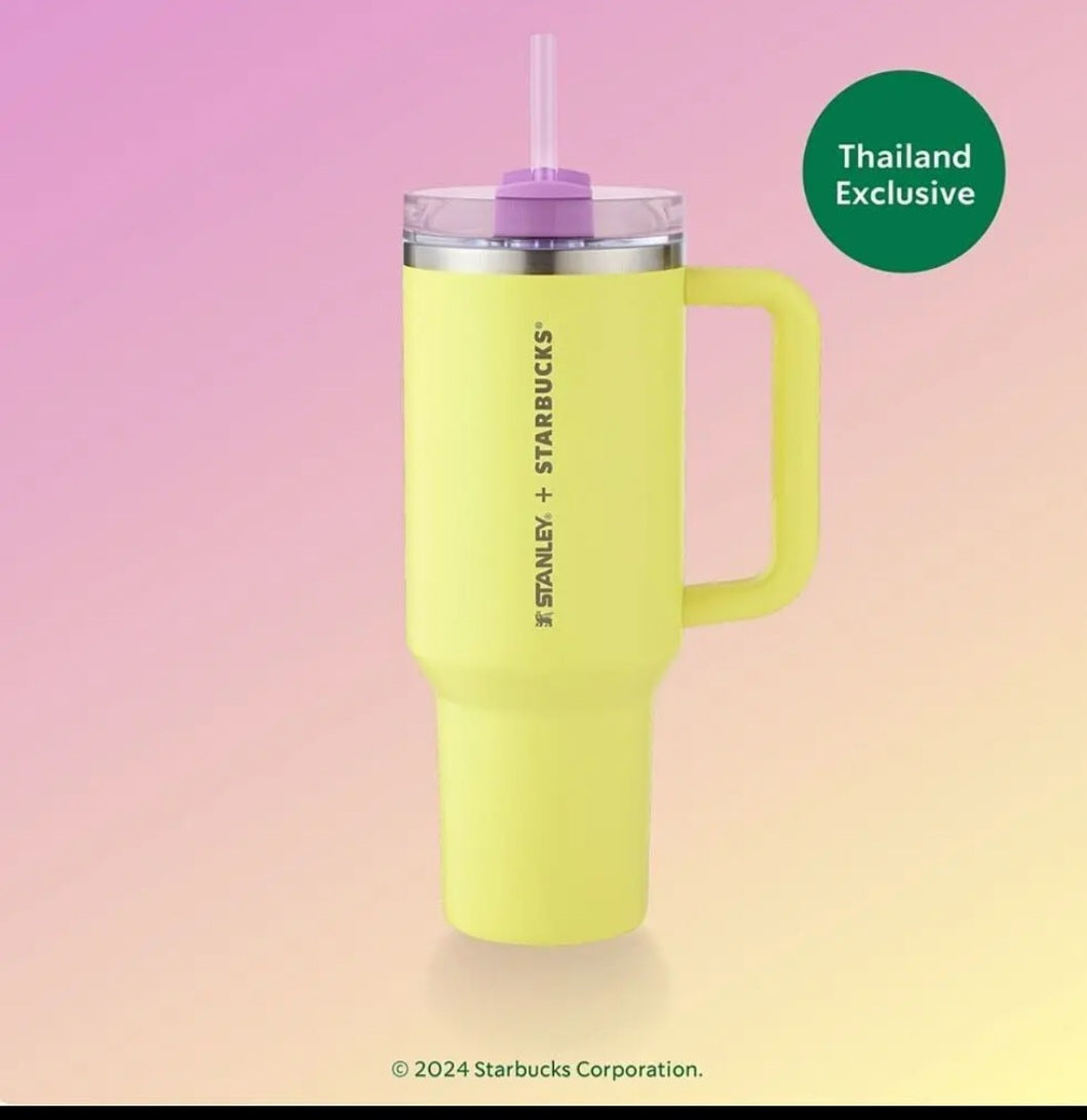 Starbucks Tumbler STANLEY Quencher Stainless Steel 40oz Thailand - 4 week TAT