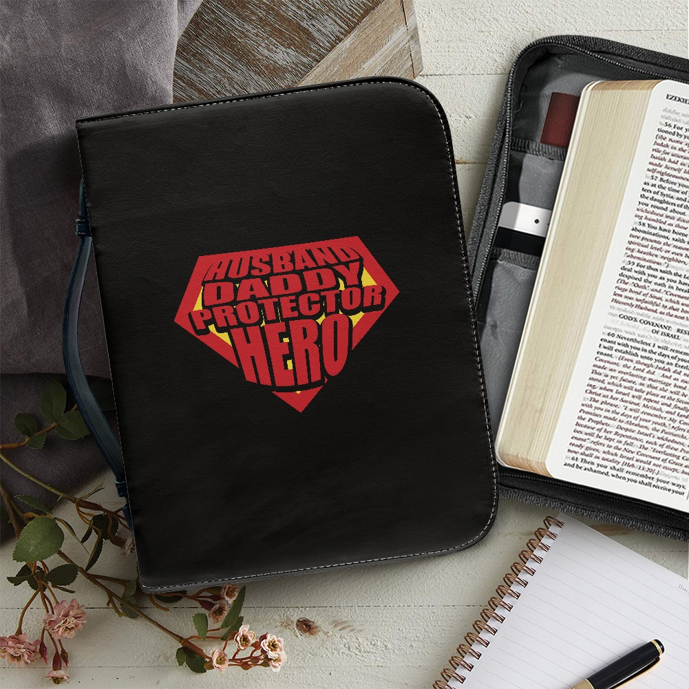 Superhero Dad Journal / Bible Cover- Preorder - Closing 7/18 - ETA Mid August