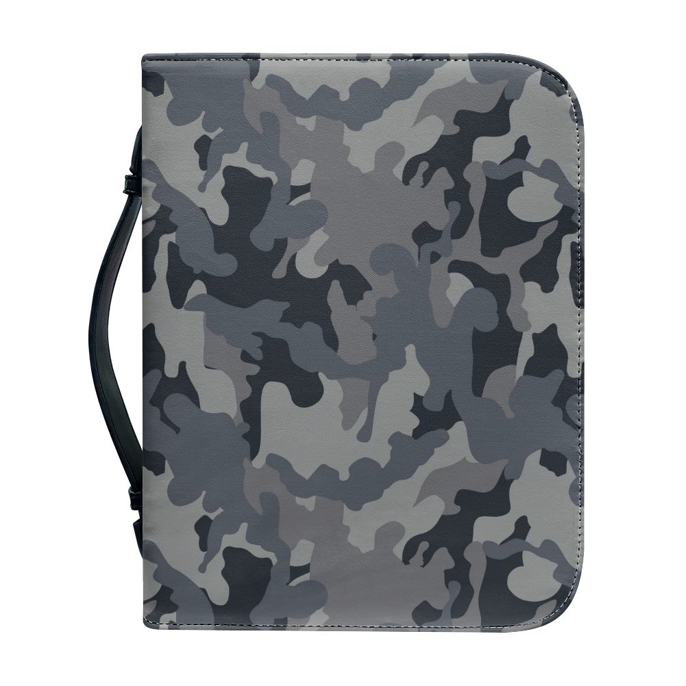 Grey Camo Journal / Bible Cover- Preorder - Closing 7/18 - ETA Mid August