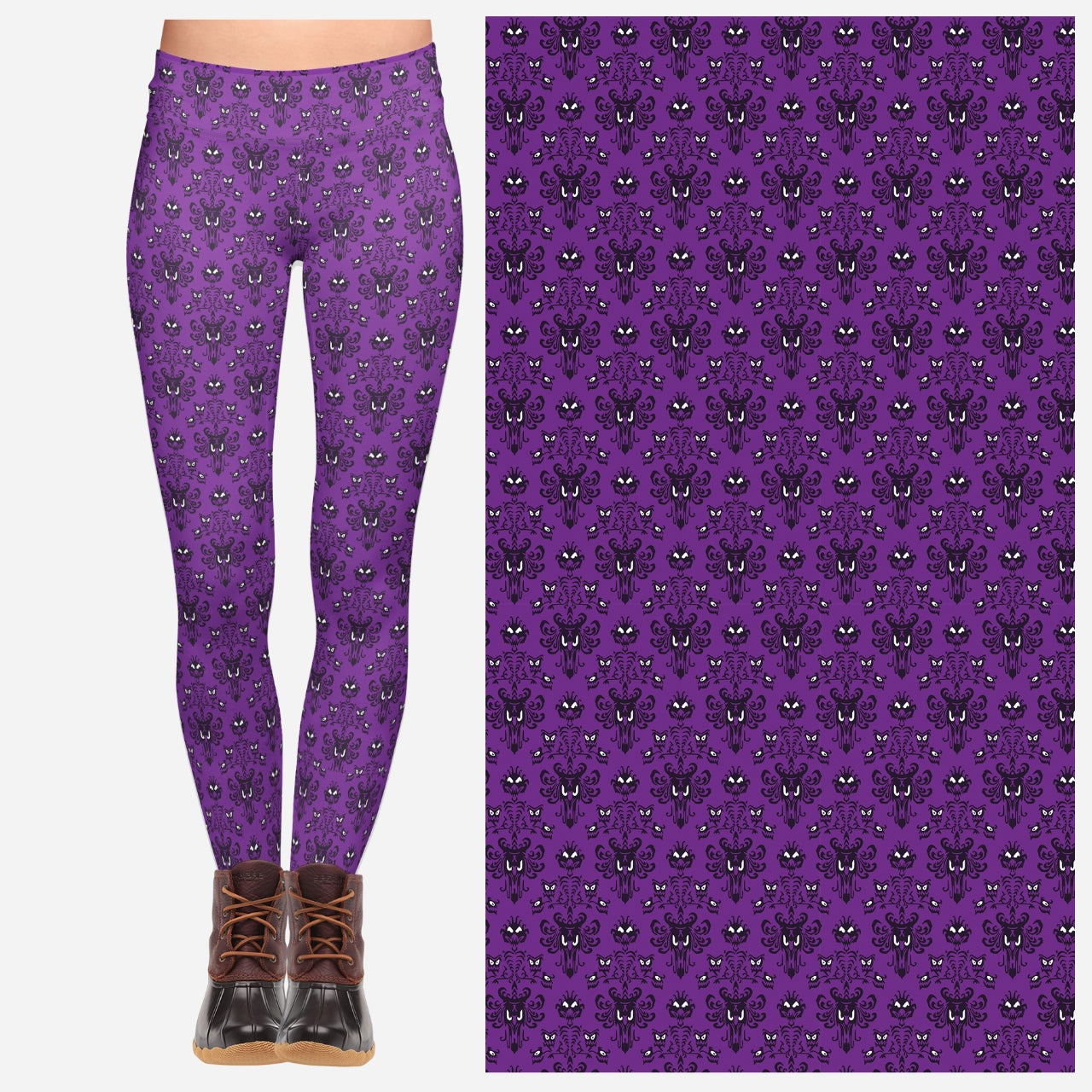 Haunted Walls Leggings - Ready to Ship!