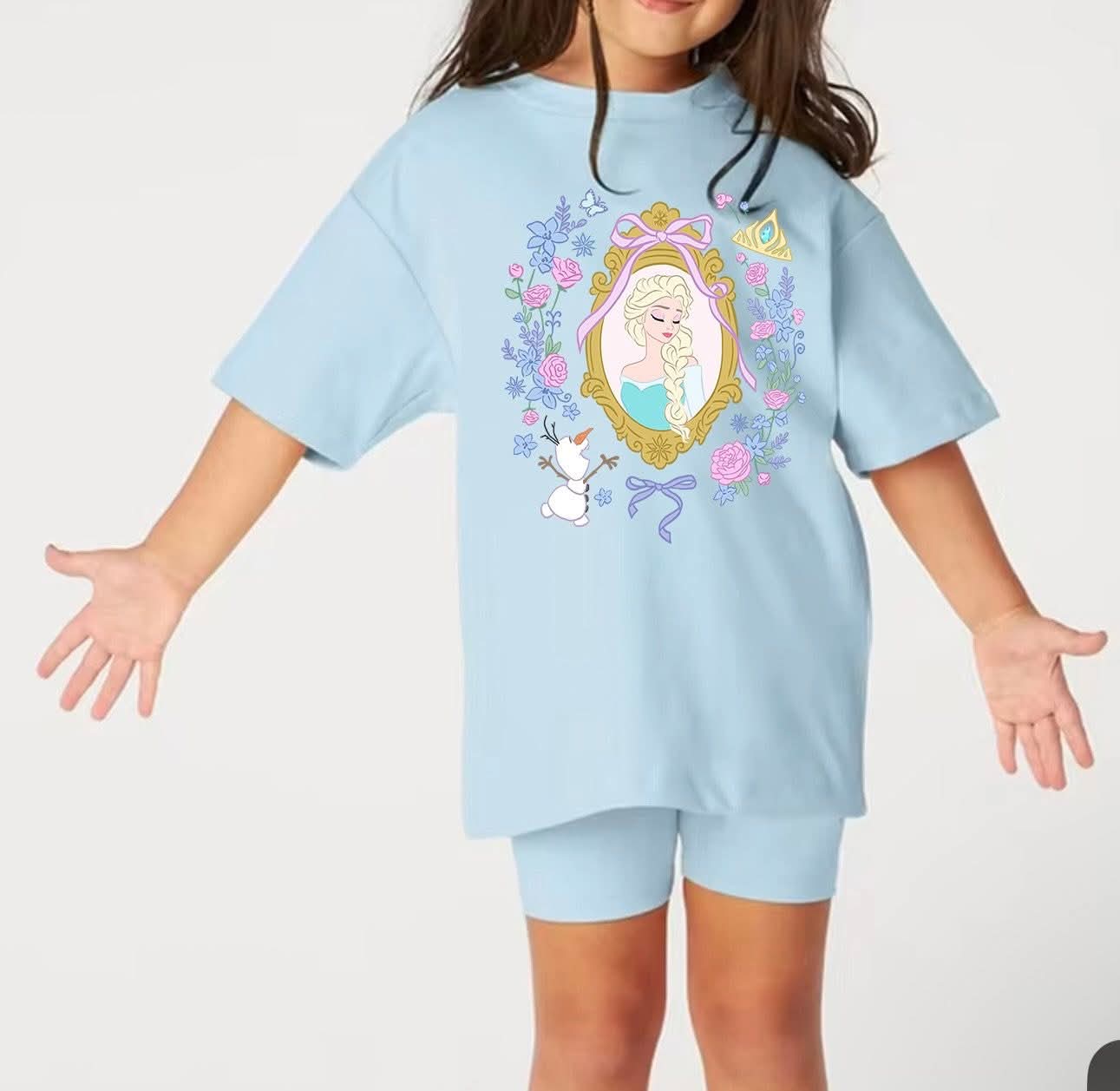 Silhouette Character T-Shirt & Short Sets