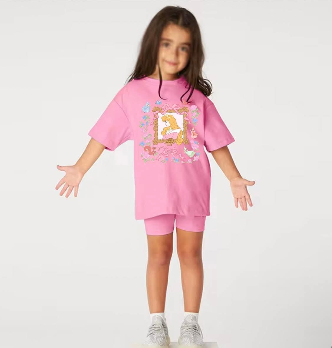 Silhouette Character T-Shirt & Short Sets