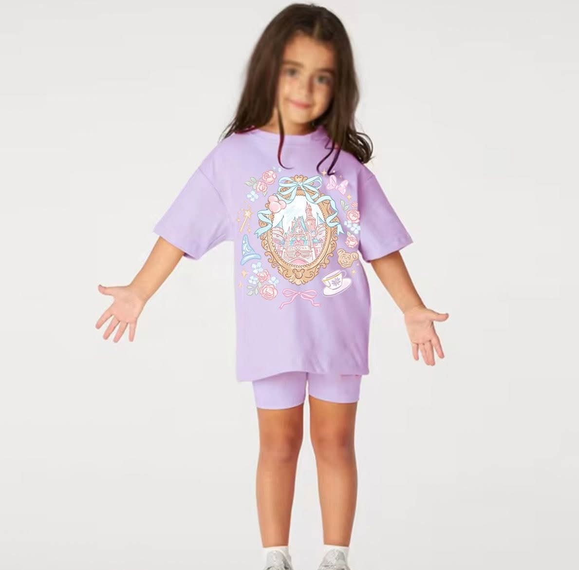 Silhouette Character T-Shirt & Short Sets