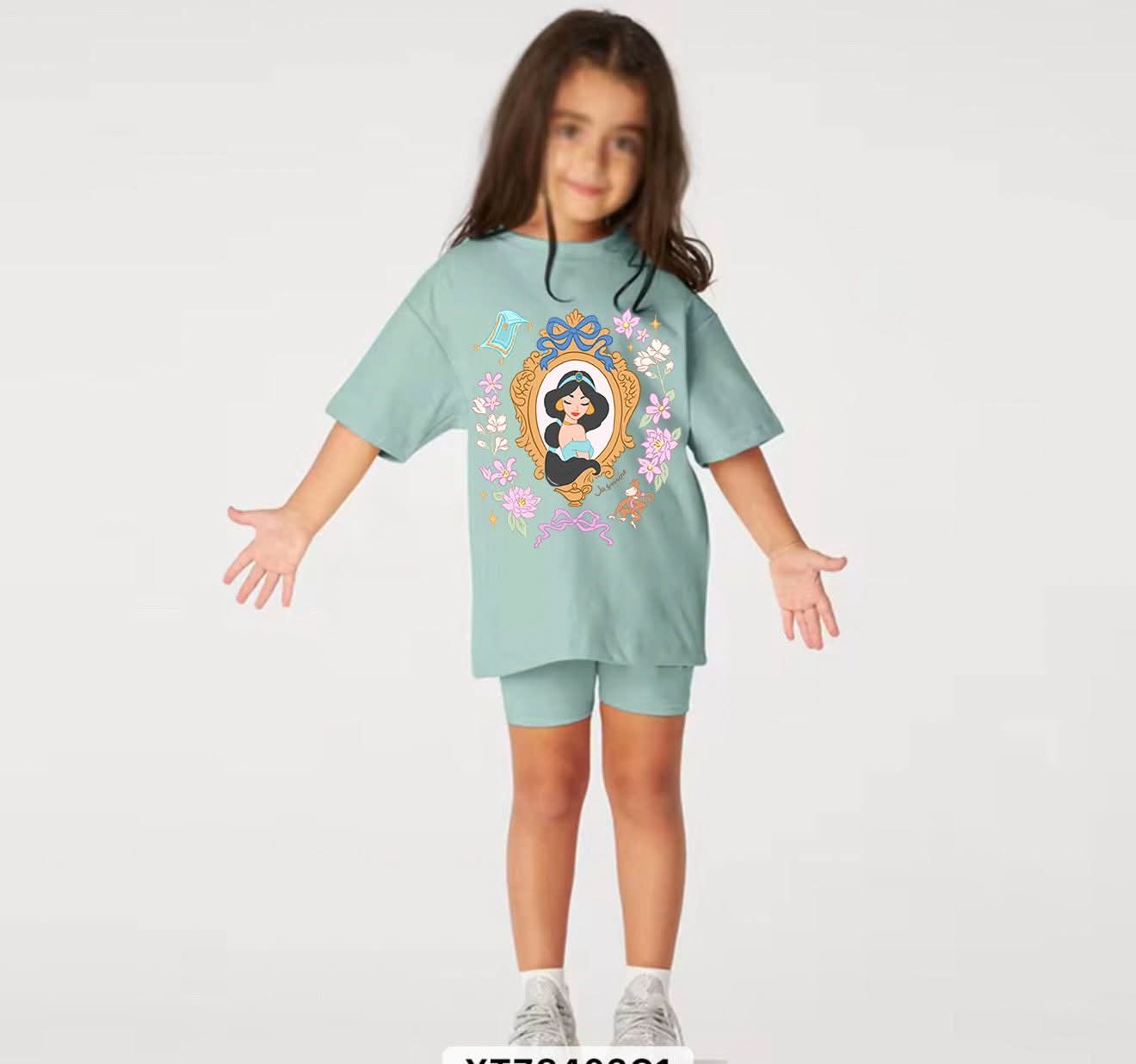 Silhouette Character T-Shirt & Short Sets