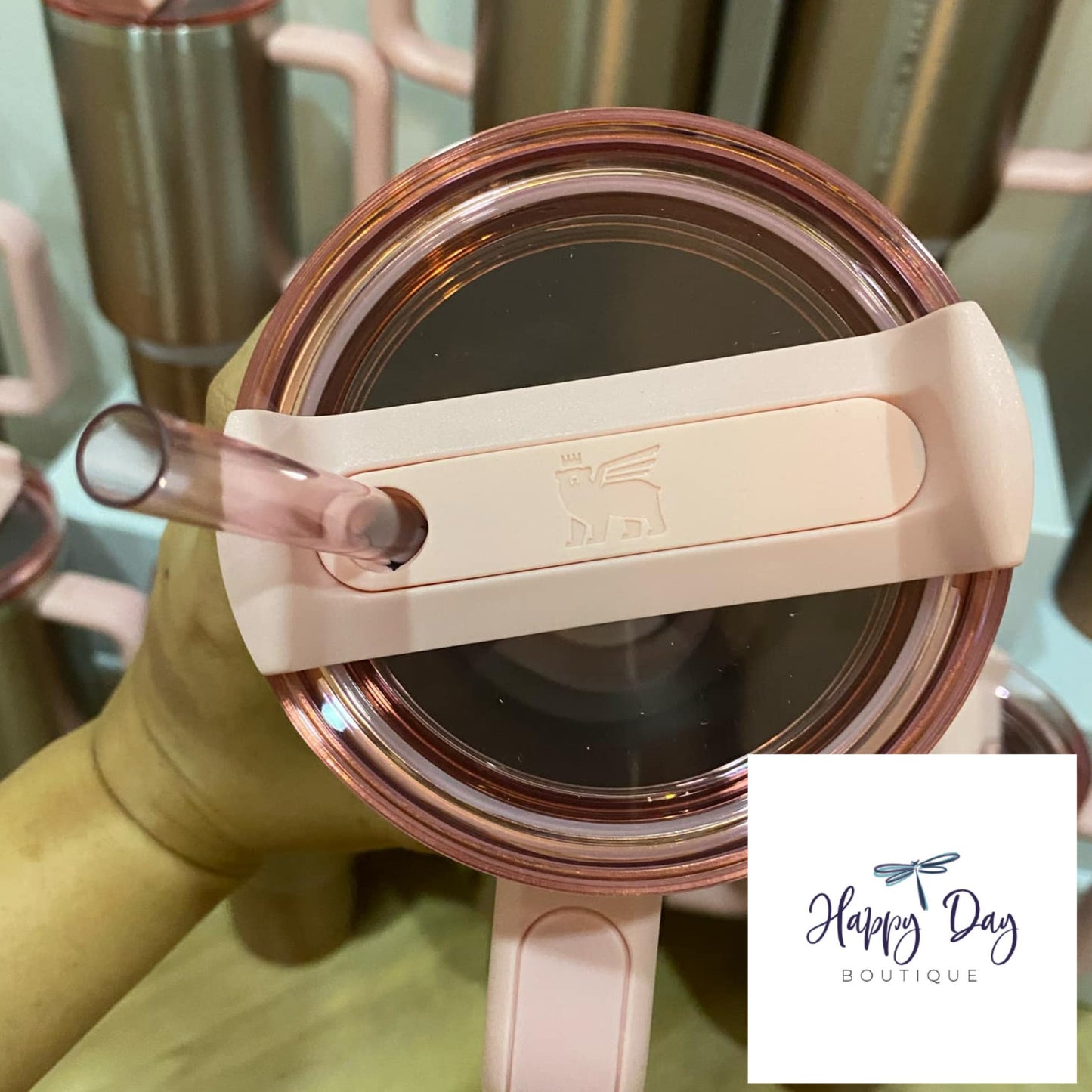 Stanley Starbucks Thailand Rose Gold Valentine 40 ounce