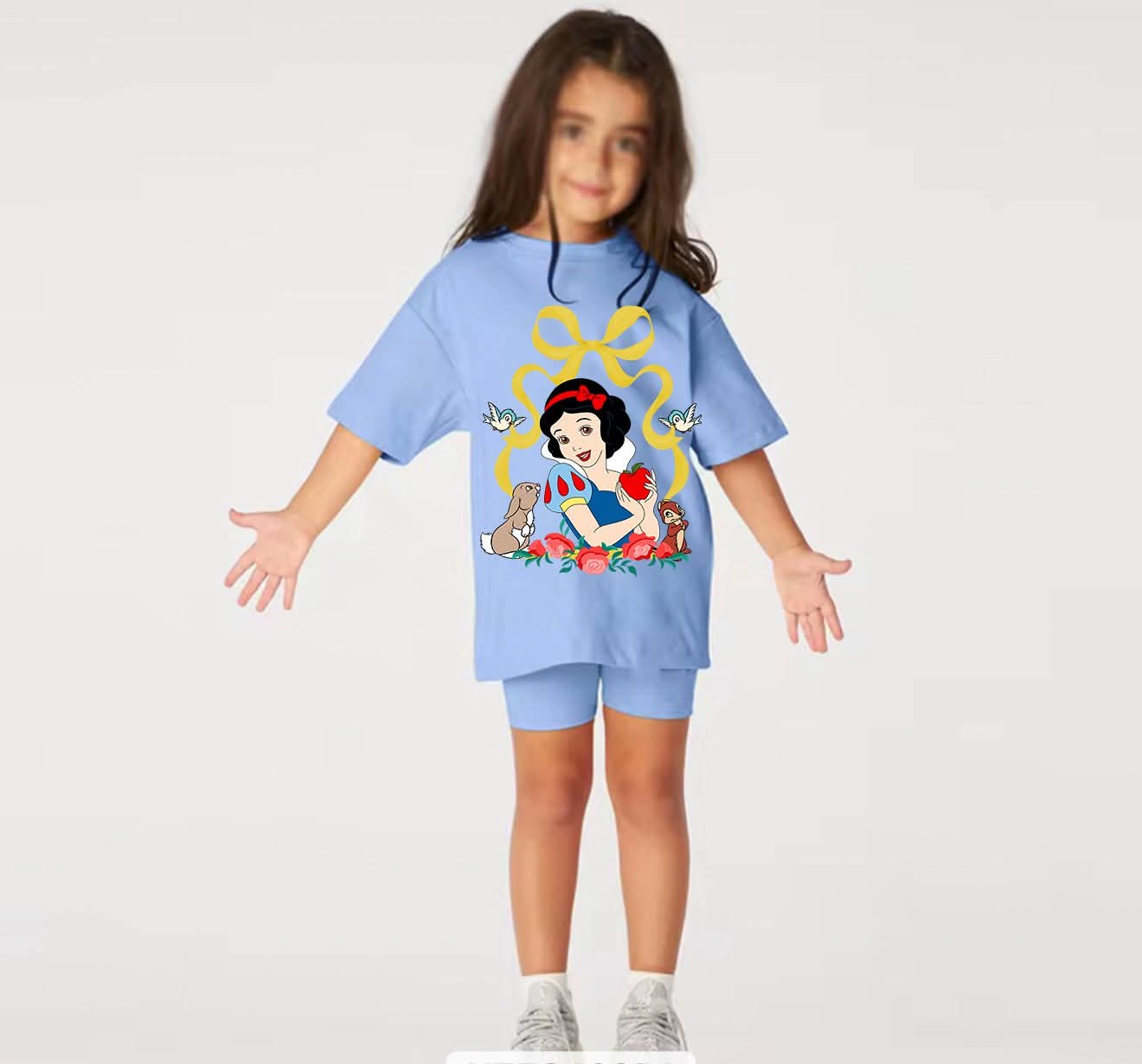 Silhouette Character T-Shirt & Short Sets