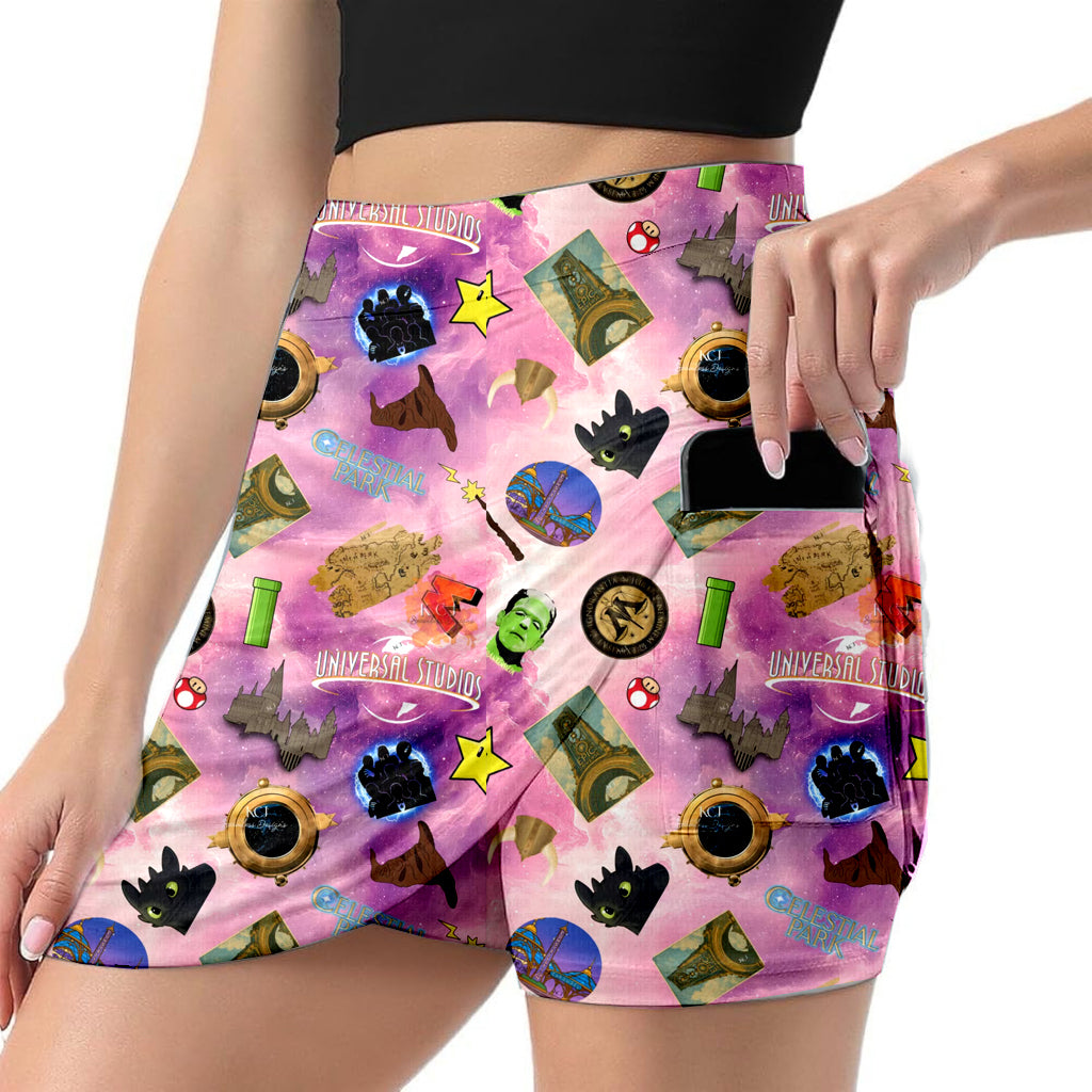 Epic Universe Adult Skort - Preorder- ETA late June