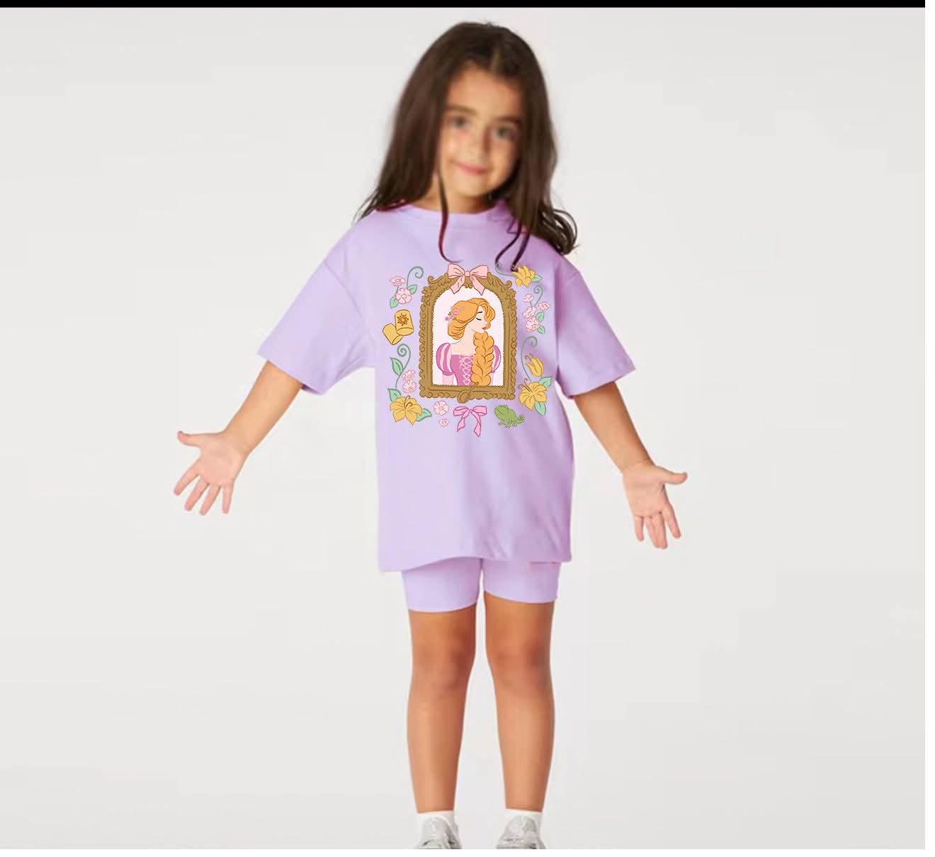 Silhouette Character T-Shirt & Short Sets
