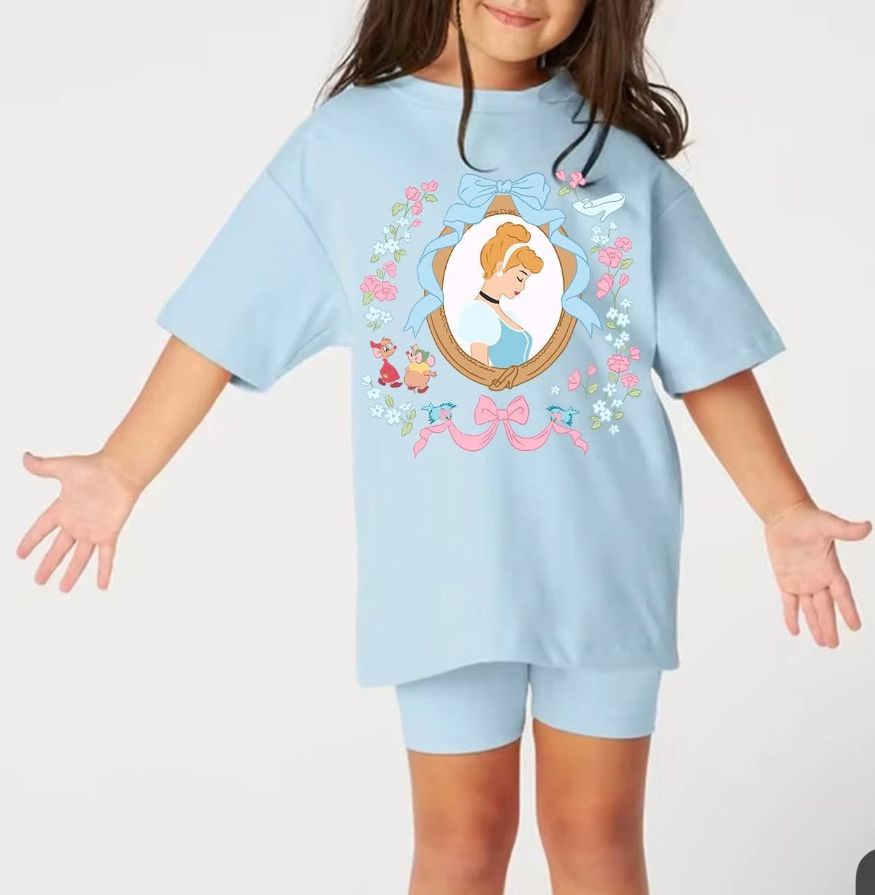 Silhouette Character T-Shirt & Short Sets