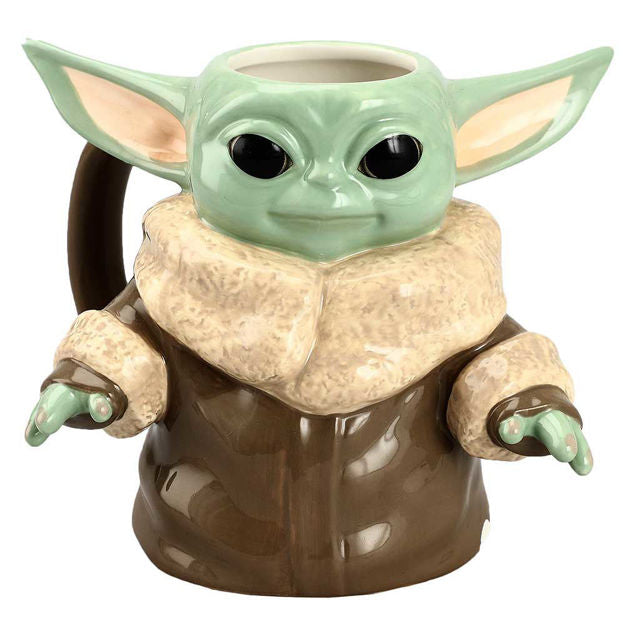 STAR WARS THE MANDALORIAN GROGU 20 OZ. SCULPTED CERAMIC MUG