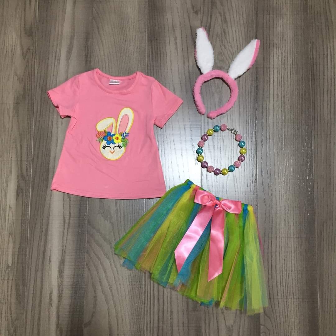 Bunny Tutu Outfit With Headband