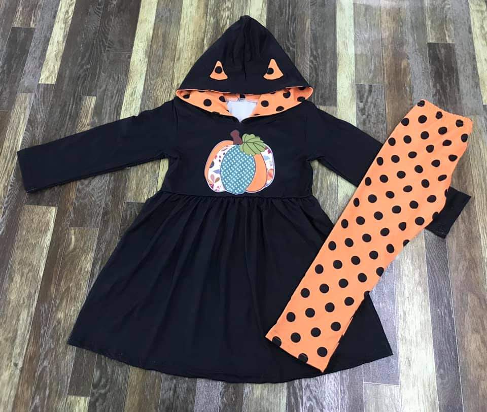 Halloween Dress and Pant set