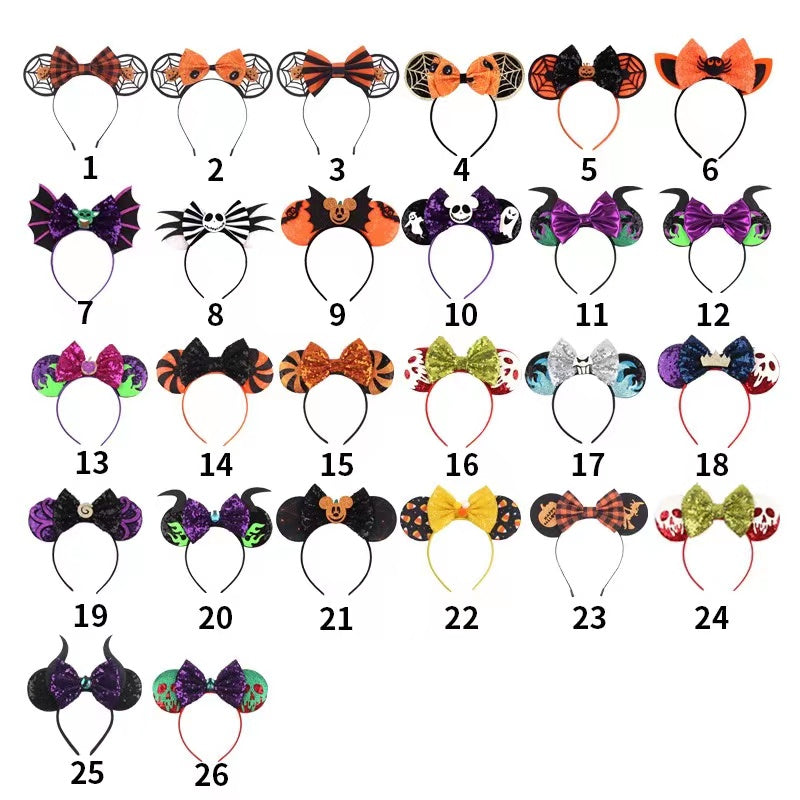 Halloween Adult Mouse Ear Headbands