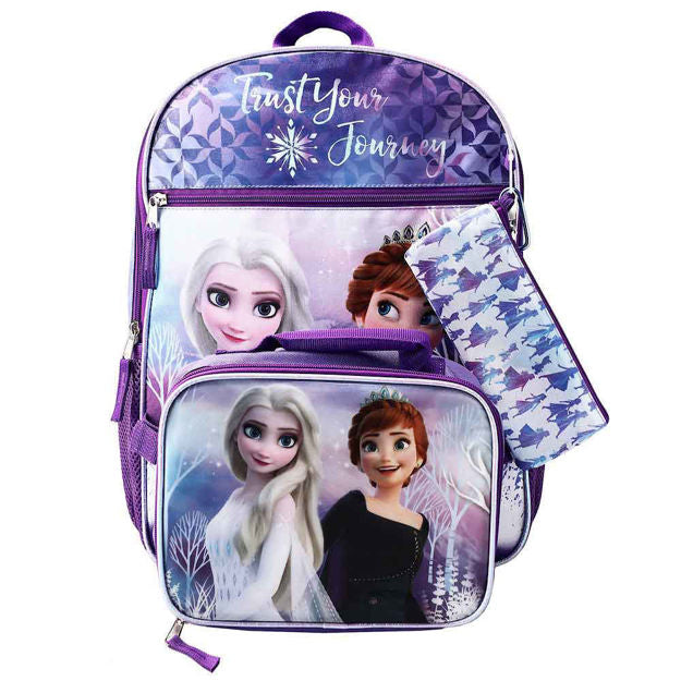 DISNEY FROZEN 2 4 PC BACKPACK SET