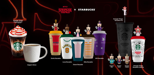 Starbucks Stranger Things Mexican Exclusive Release - Preorder