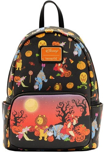 LOUNGEFLY DISNEY: WINNIE THE POOH - HALLOWEEN GROUP MINI BACKPACK