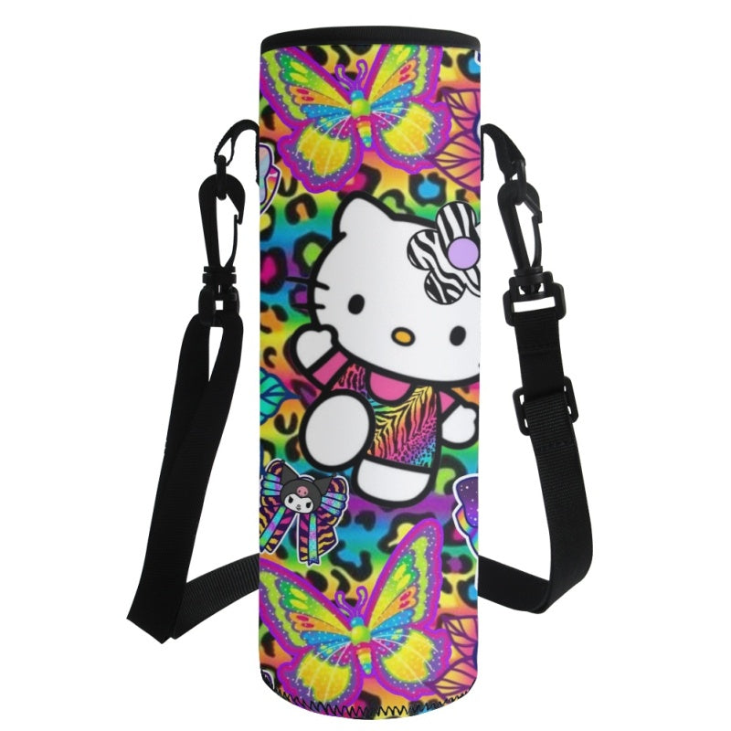 Kitty Water Bottle Carrier Bag- - Preorder - ETA Early Aug. 2024