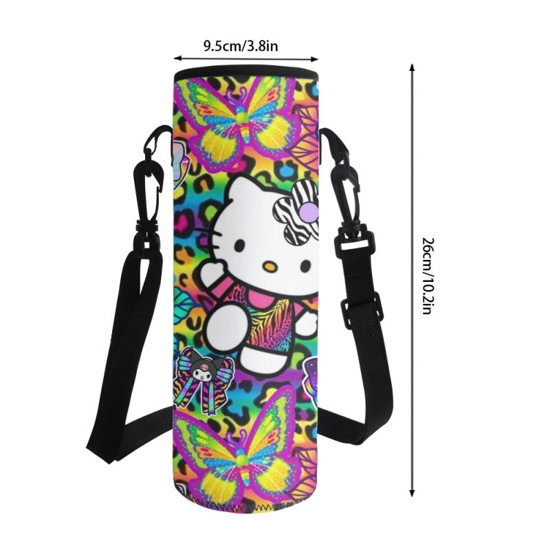 Kitty Water Bottle Carrier Bag- - Preorder - ETA Early Aug. 2024