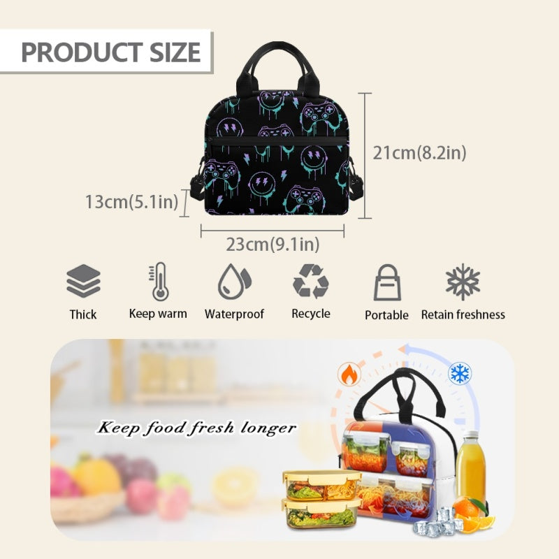 Gamer Lunch Tote - Preorder - ETA Early Aug. 2024