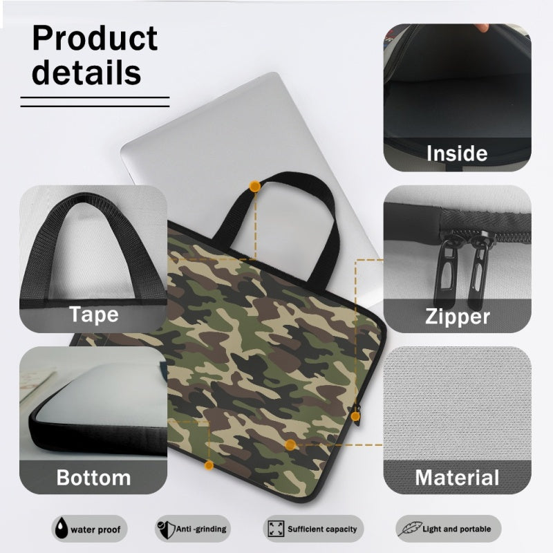 Camo Laptop Case -Preorder - ETA Early Aug. 2024