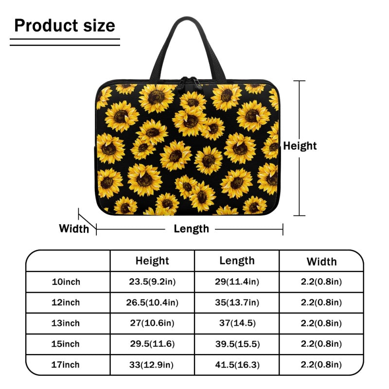 Sunflowers Laptop Case - Preorder - ETA Early Aug. 2024