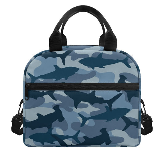 Shark Camo Lunch Tote - Preorder - ETA Early Aug. 2024