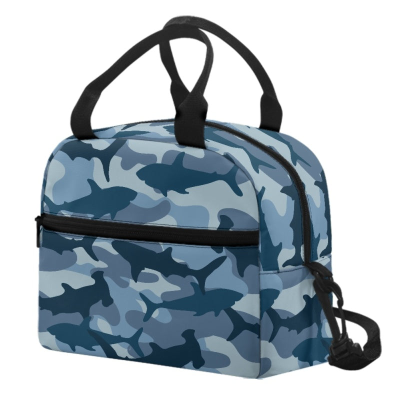 Shark Camo Lunch Tote - Preorder - ETA Early Aug. 2024