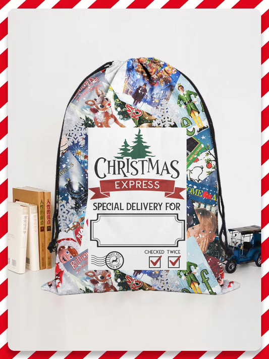 Christmas Movies Santa Sack