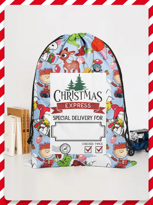 Christmas Toons Santa Sack