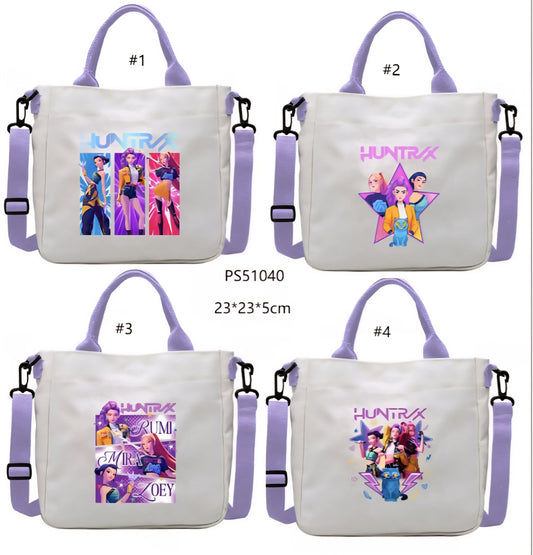 KPOP Demon Hunters Canvas Bags