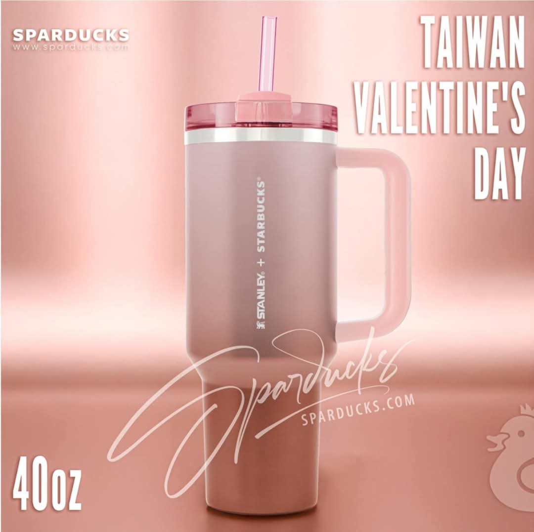 Stanley Starbucks Taiwan Valentine 2025 PREORDER- ETA late Jan