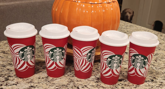 2024 Starbucks Red Holiday Cup from "Free Red Cup Day"