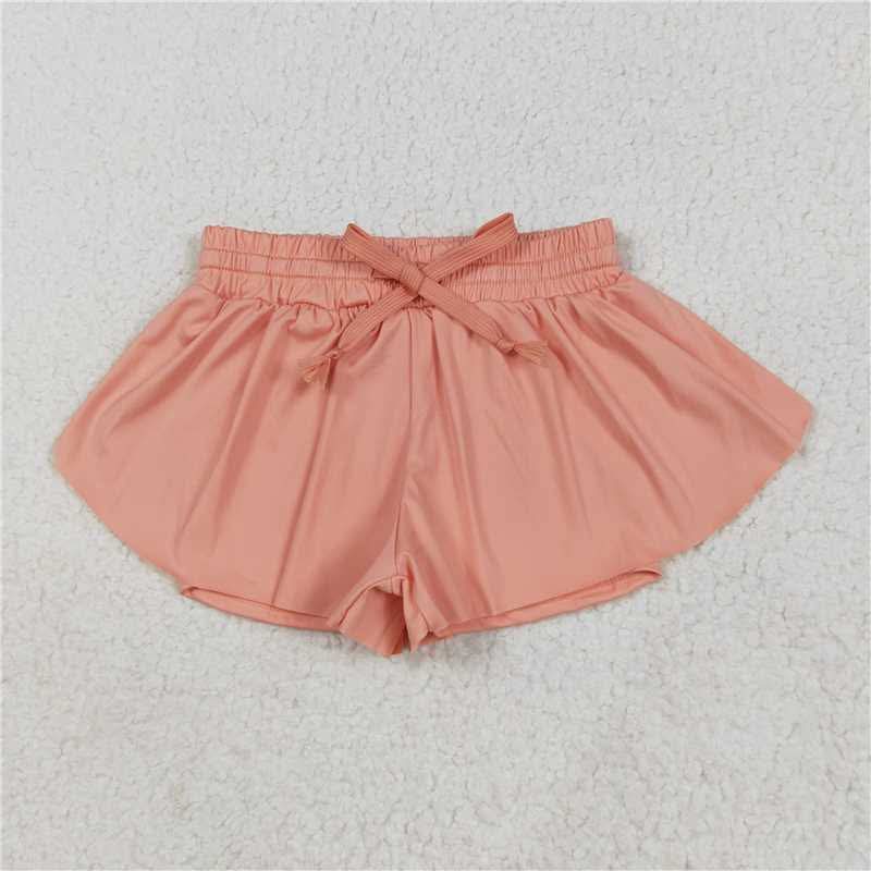 Solid shorts w/ shorts