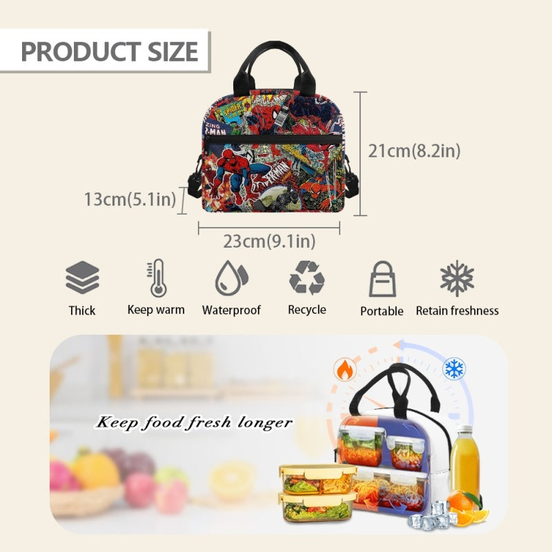 Spidey Lunch Tote - Preorder - ETA Early Aug. 2024