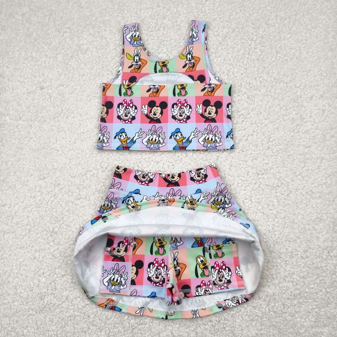Rainbow Mickey Yoga Set
