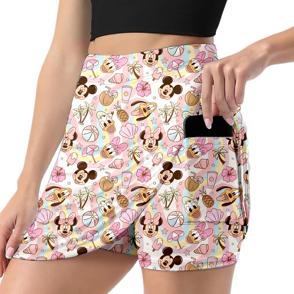 Fab 5 Summer Adult Skort