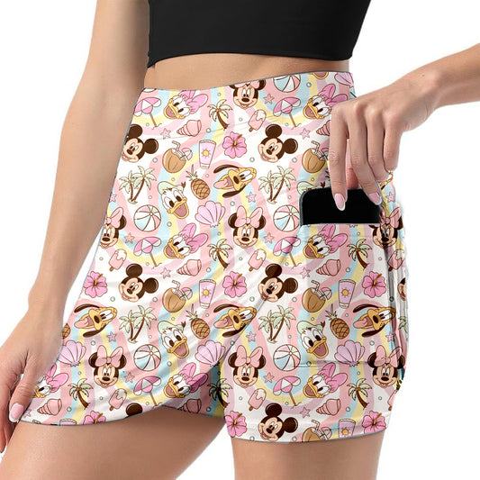 Fab 5 Summer Adult Skort