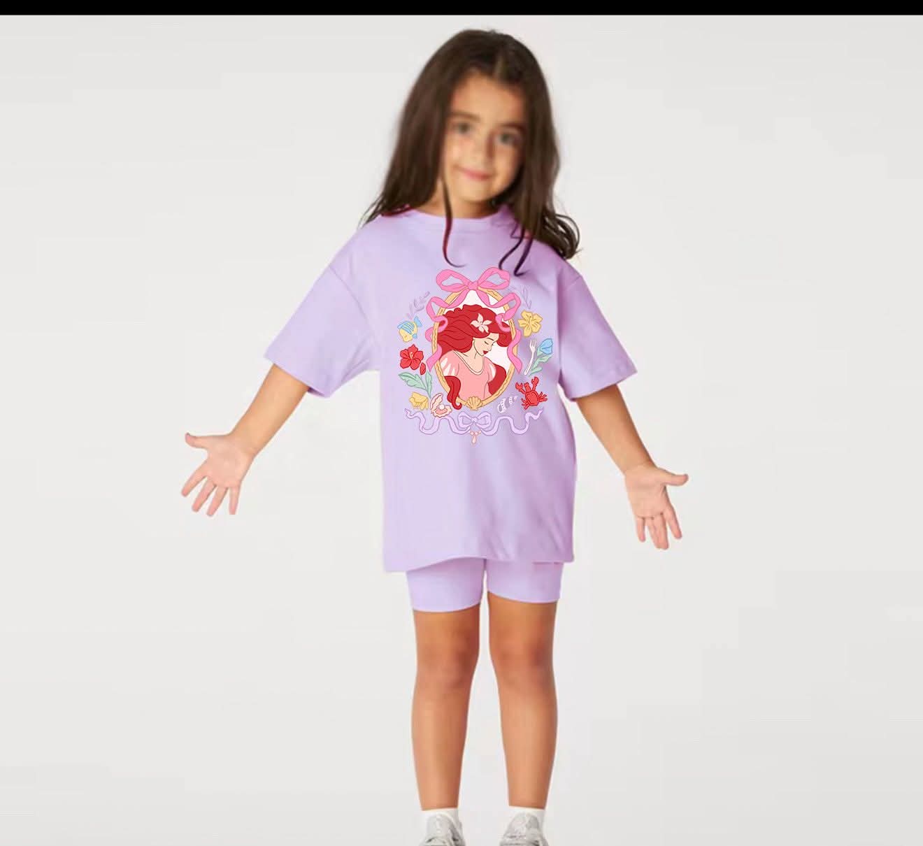 Silhouette Character T-Shirt & Short Sets