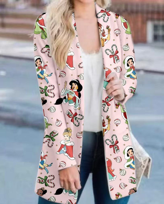 Princess Christmas Cardigan - Preorder- ETA Late Oct. 2025