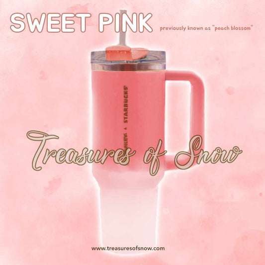 Sweet Pink / Peach Blossom  Stanley Starbucks Philippines Exclusive - PREORDER-