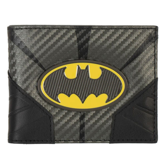 DC COMICS BATMAN METAL BADGE BI-FOLD WALLET