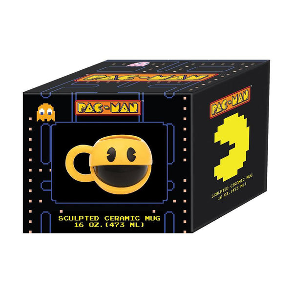 PAC-MAN 16 OZ. SCULPTED CERAMIC MUG