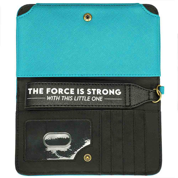 STAR WARS THE MANDALORIAN GROGU PHONE WALLET WRISTLET