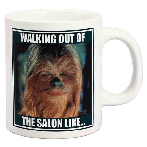 STAR WARS CHEWBACCA MEME 16 OZ. CERAMIC MUG