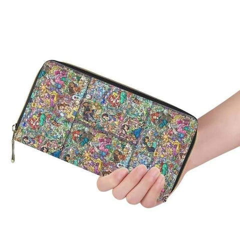Stained Glass Princesses Wallet