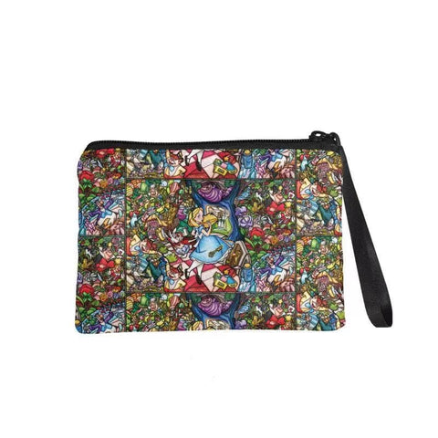 Stained Glass Alice Wristlet