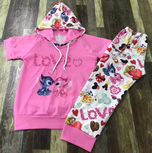 Alien Love Hoodie Set